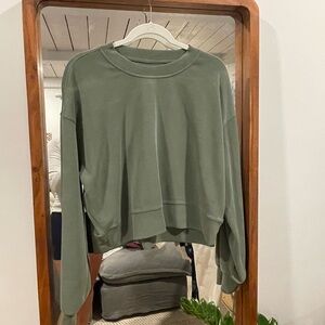 Lululemon Softstreme Perfectly Oversized Cropped Crew